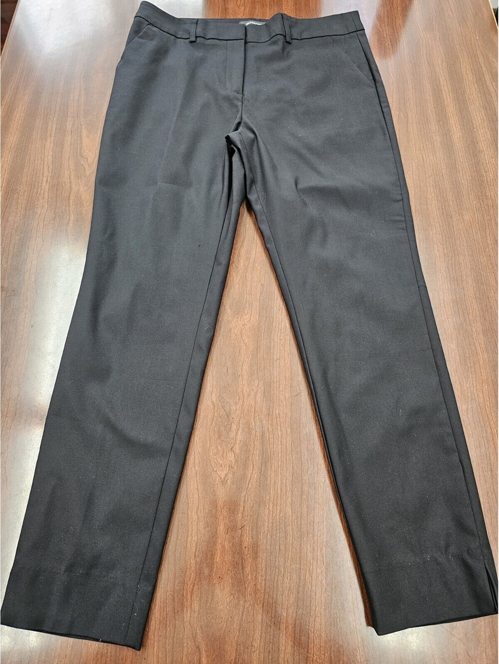 Glassons Womens SZ 12 Black Stretch Tailored Dress Pants Workwear Office Slacks